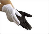 Sure Grip Cotton Marching Glove Small White, Per Dozen